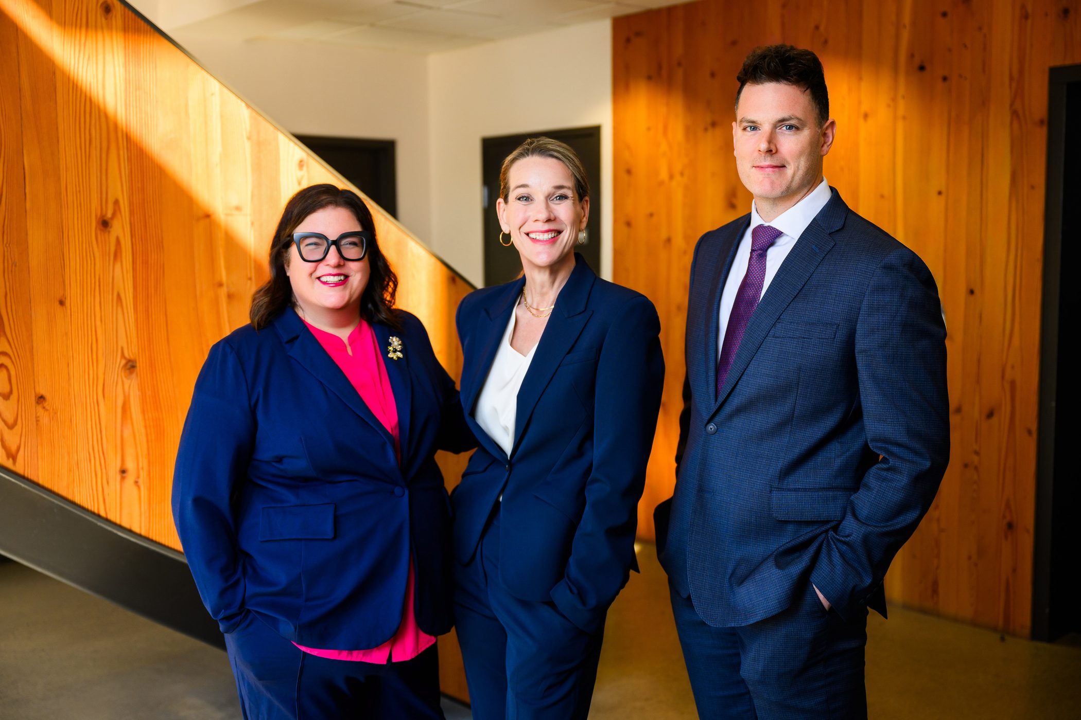 Anne Foster, Jaimee King, and Sam Smith